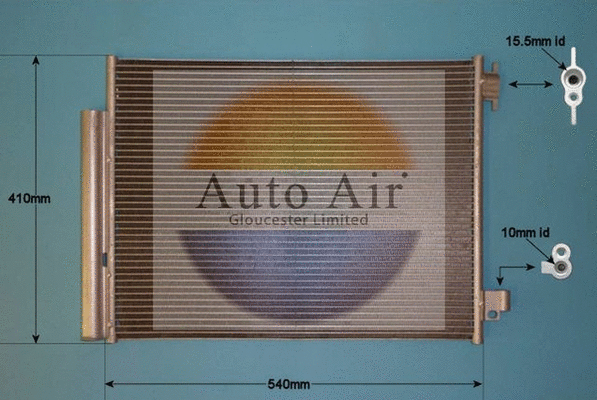 Condenser, air conditioning (16-1995)
