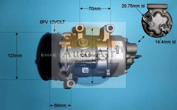 Compressor, air conditioning (14-1444R)