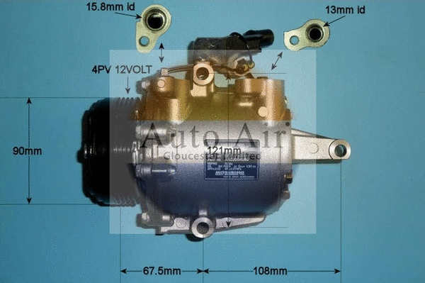 Compressor, air conditioning (14-2062)