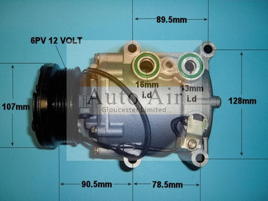 Compressor, air conditioning (14-9715P)