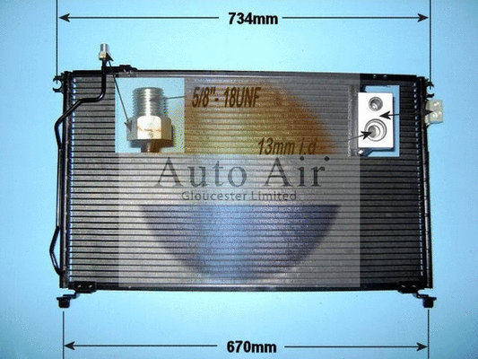 Condenser, air conditioning (16-1237)