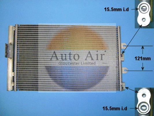 Condenser, air conditioning (16-1102)