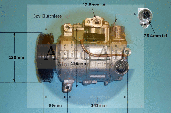 Compressor, air conditioning (14-1285)