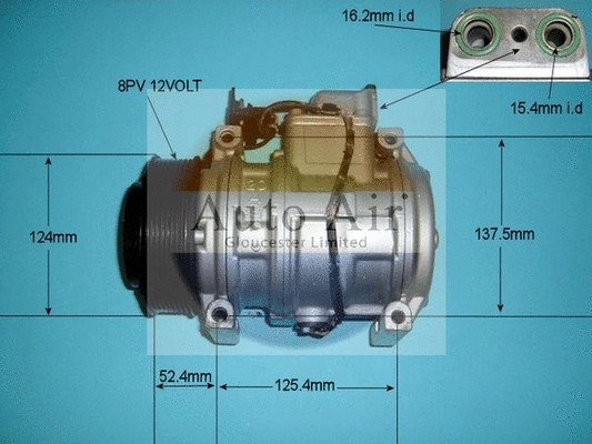Compressor, air conditioning (14-7490R)