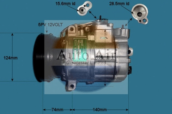 Compressor, air conditioning (14-1112)