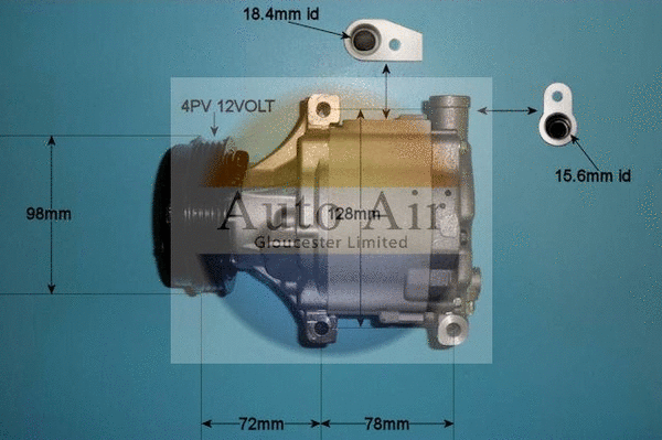 Compressor, air conditioning (14-2078)