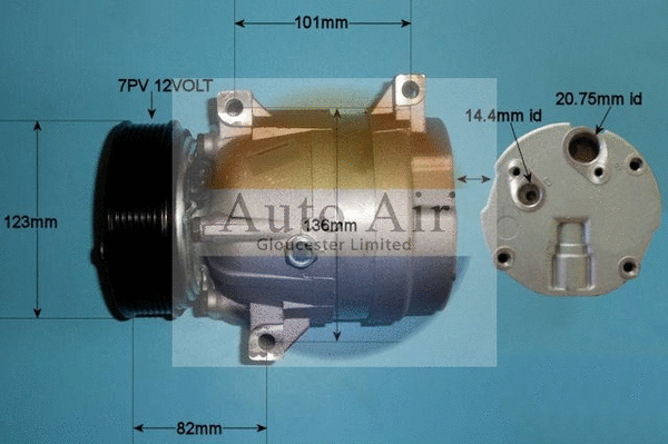 Compressor, air conditioning (14-1118P)