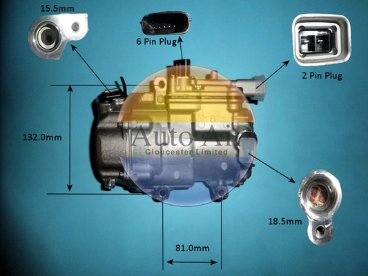 Compressor, air conditioning (14-0815)