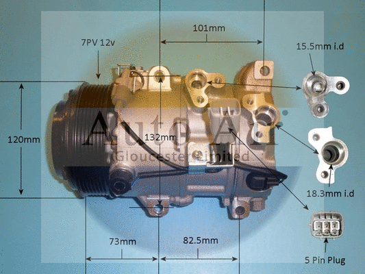 Compressor, air conditioning (14-0096P)