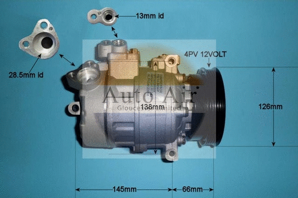 Compressor, air conditioning (14-9694P)