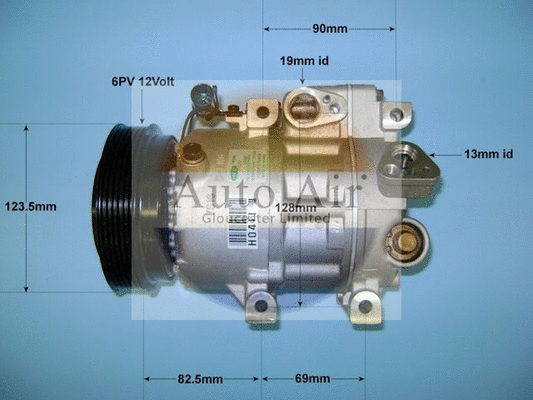 Compressor, air conditioning (14-1460)