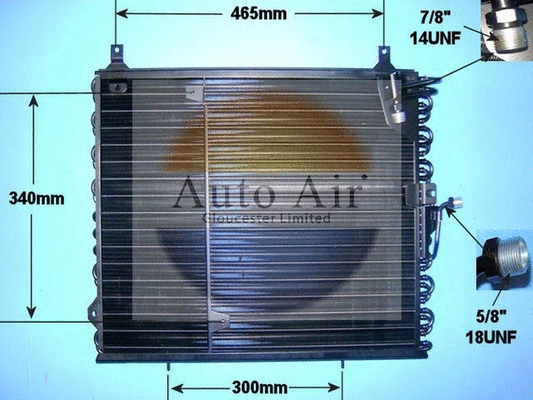 Condenser, air conditioning (16-1192)