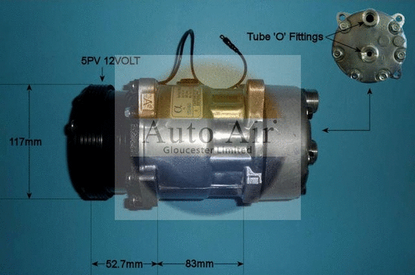 Compressor, air conditioning (14-7882P)