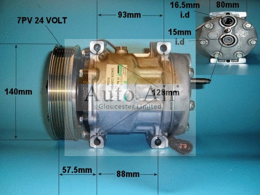 Compressor, air conditioning (14-8231)