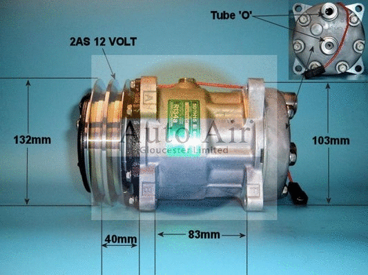 Compressor, air conditioning (14-1242)