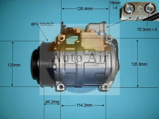 Compressor, air conditioning (14-6254)