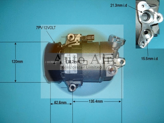 Compressor, air conditioning (14-9737)