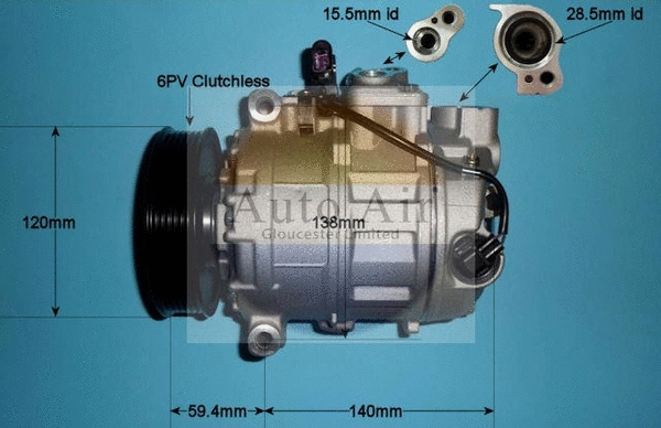 Compressor, air conditioning (14-1456P)