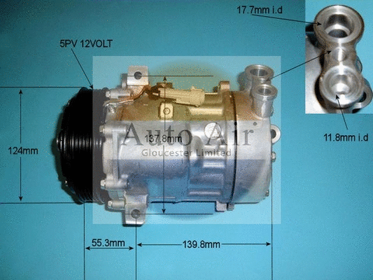 Compressor, air conditioning (14-0342)