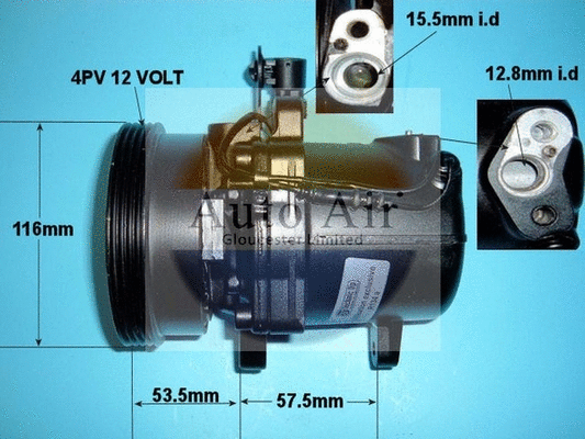 Compressor, air conditioning (14-0228R)