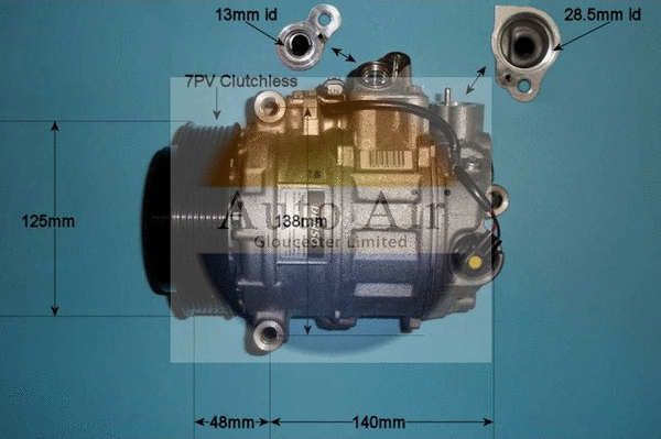 Compressor, air conditioning (14-0308)