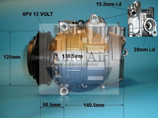 Compressor, air conditioning (14-0261)
