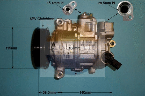 Compressor, air conditioning (14-1275)
