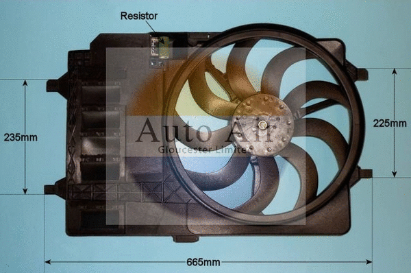 Electric Motor, radiator fan (05-1040)