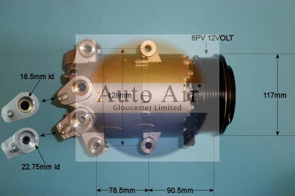 Compressor, air conditioning (14-1054)