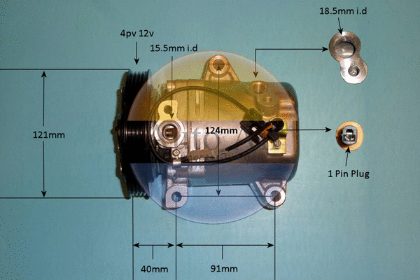 Compressor, air conditioning (14-3042P)