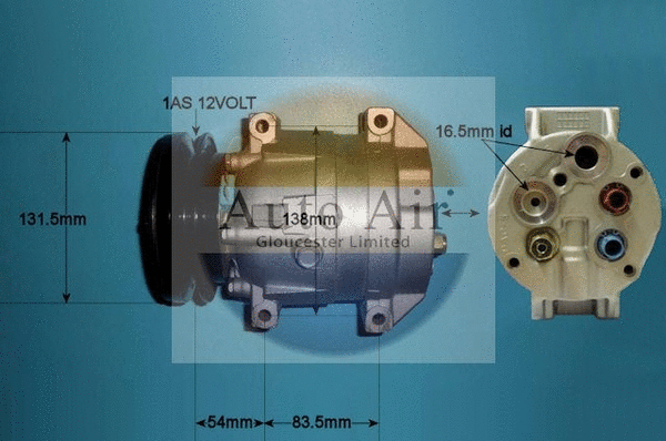 Compressor, air conditioning (14-0181)