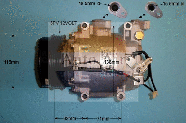 Compressor, air conditioning (14-9748P)
