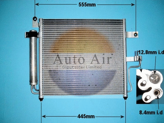 Condenser, air conditioning (16-1159)