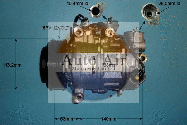Compressor, air conditioning (14-0190)