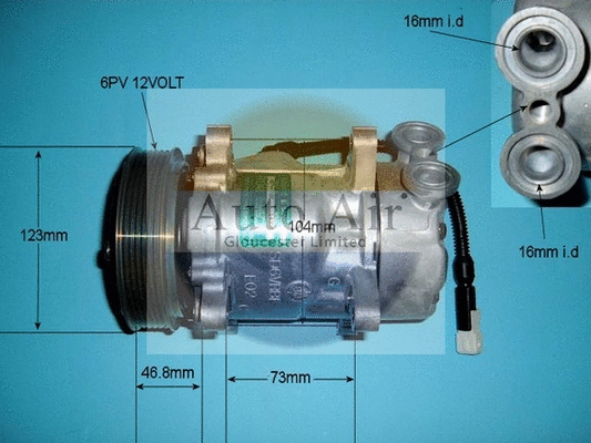 Compressor, air conditioning (14-1433)