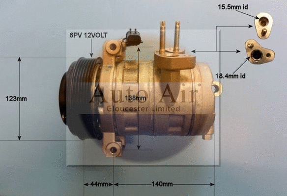 Compressor, air conditioning (14-9746)