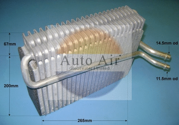 Evaporator, air conditioning (21-5601)