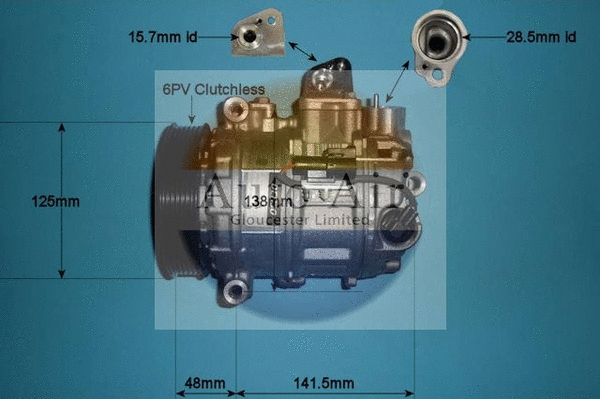 Compressor, air conditioning (14-2080)