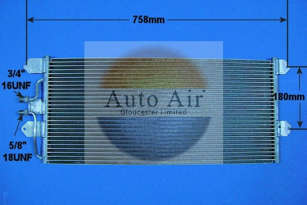 Condenser, air conditioning (16-1030)