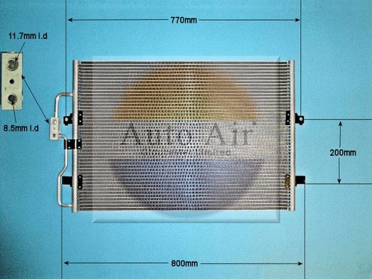 Condenser, air conditioning (16-2089)