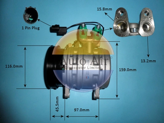 Compressor, air conditioning (14-1013P)