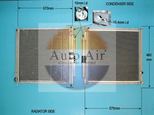 Condenser, air conditioning (16-9980)