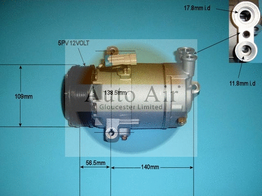 Compressor, air conditioning (14-1252P)