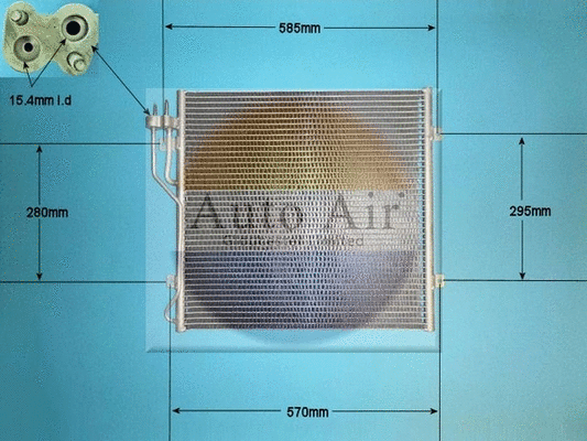 Condenser, air conditioning (16-9661)