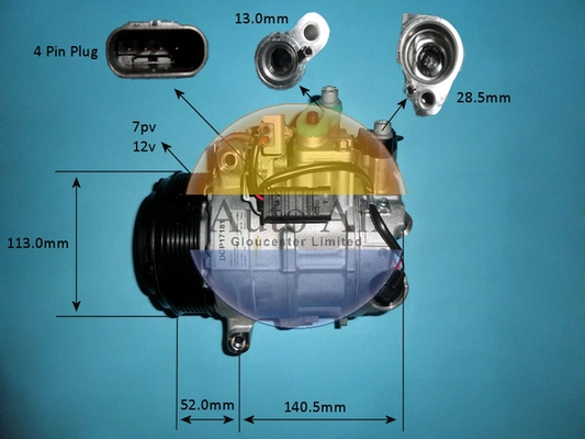Compressor, air conditioning (14-1772)