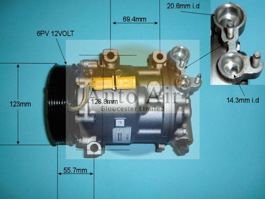 Compressor, air conditioning (14-1311R)