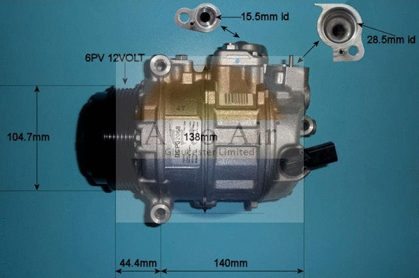 Compressor, air conditioning (14-0414)