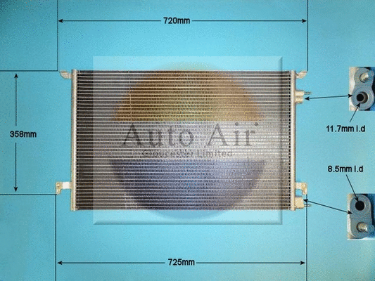 Condenser, air conditioning (16-6514A)