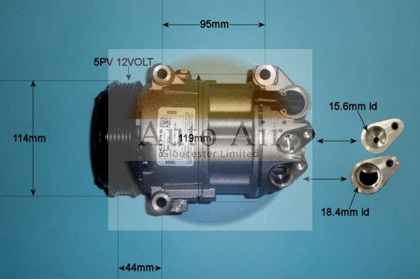 Compressor, air conditioning (14-2069)