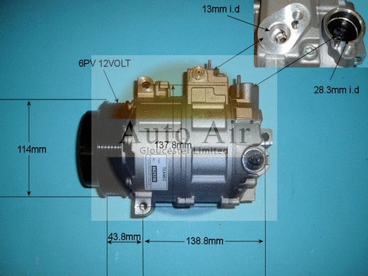 Compressor, air conditioning (14-6260R)